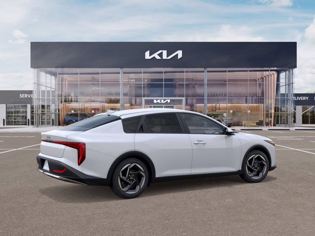 2026 Snow White Pearl Kia K4 EX FWD Sedan