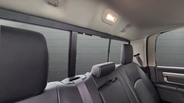 2017 Brilliant Black Crystal Pearlcoat Ram 1500 Night 4X4 Truck