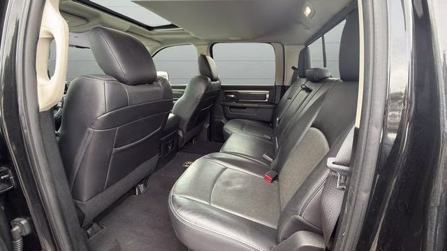 2017 Brilliant Black Crystal Pearlcoat Ram 1500 Night 4X4 Truck