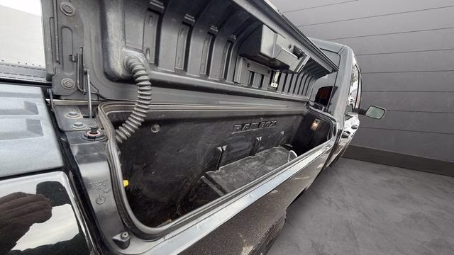 2017 Brilliant Black Crystal Pearlcoat Ram 1500 Night 4X4 Truck