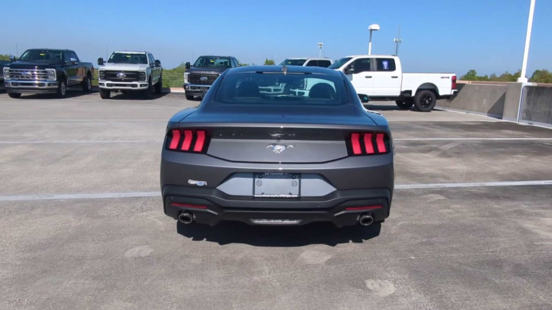 2026 Carbonized Gray Metallic Ford Mustang EcoBoost RWD Coupe