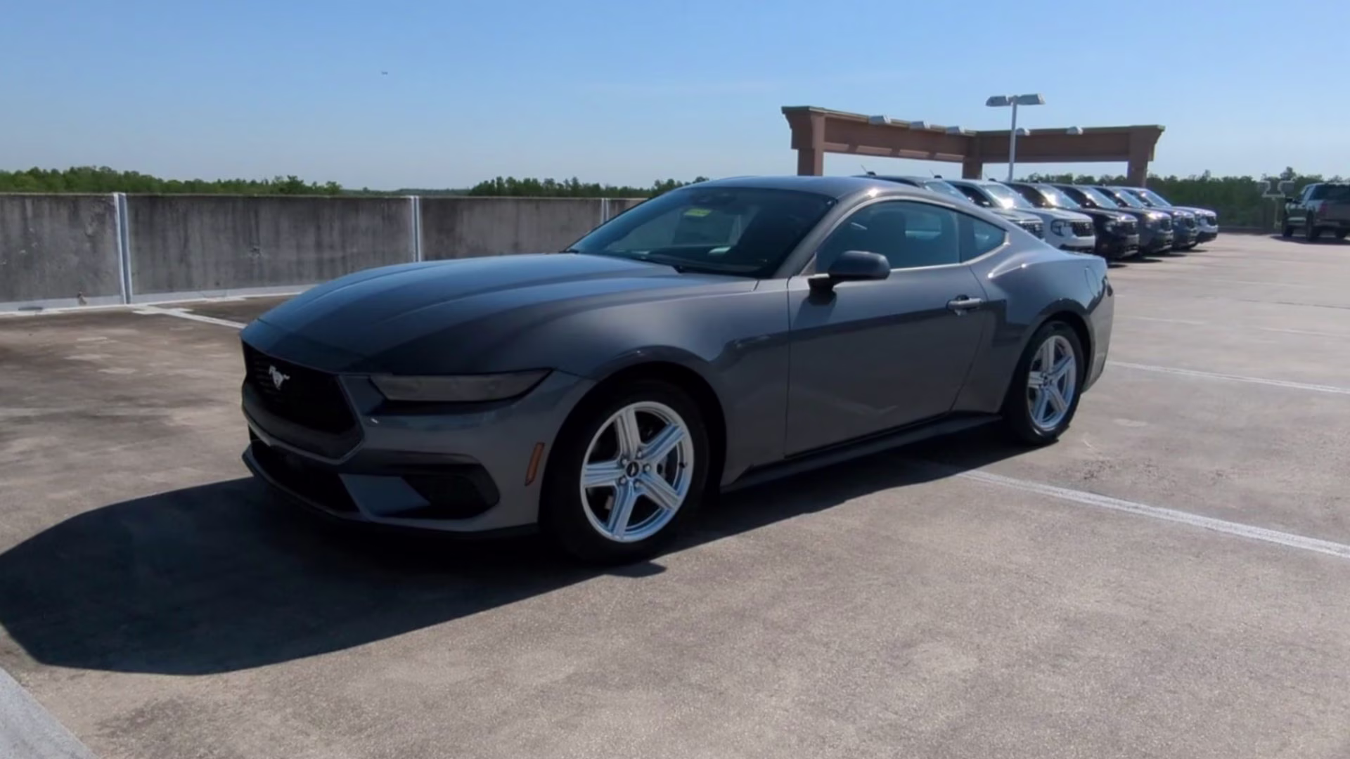 2026 Carbonized Gray Metallic Ford Mustang EcoBoost RWD Coupe