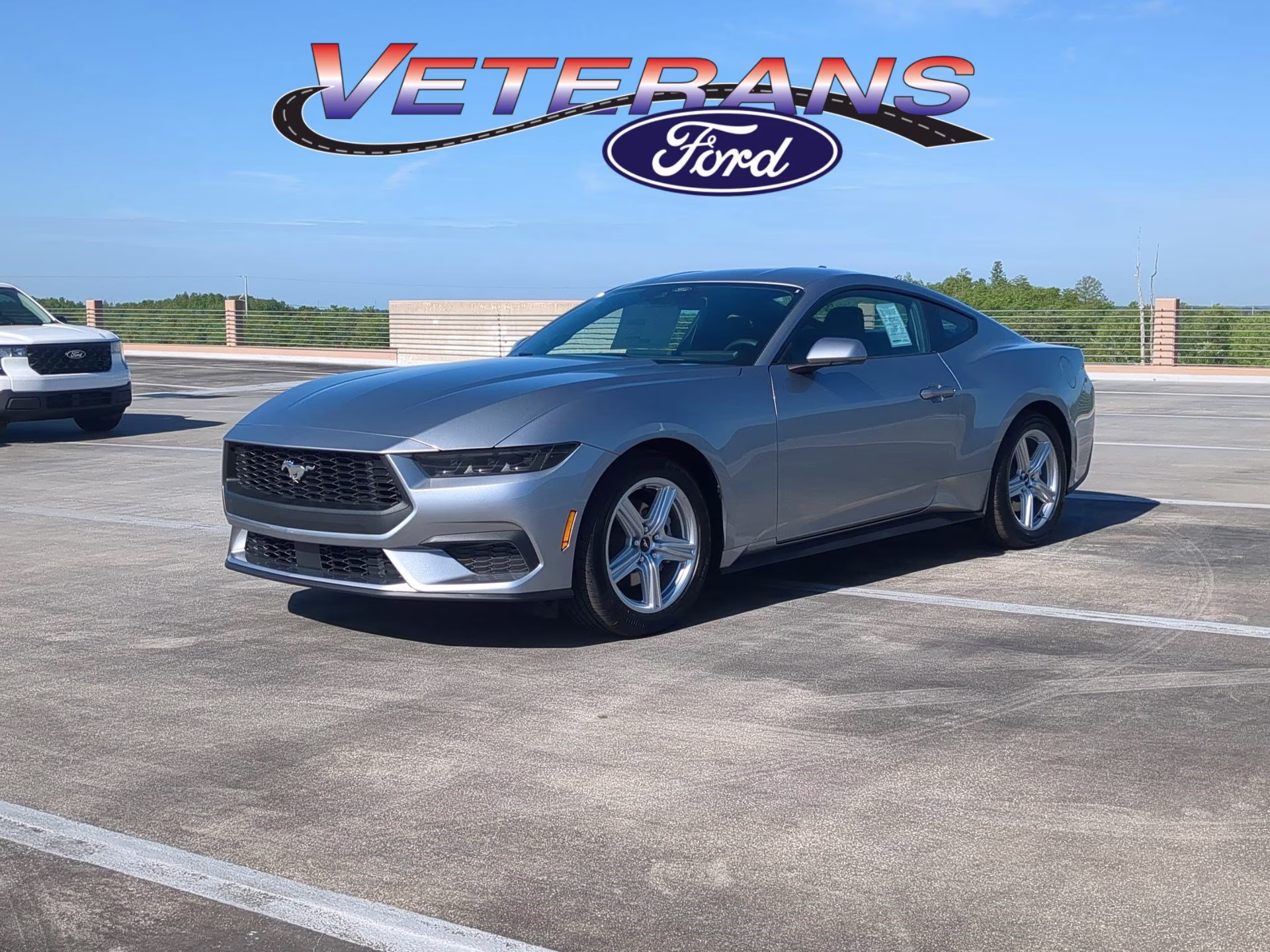 2026 Iconic Silver Metallic Ford Mustang EcoBoost RWD Coupe