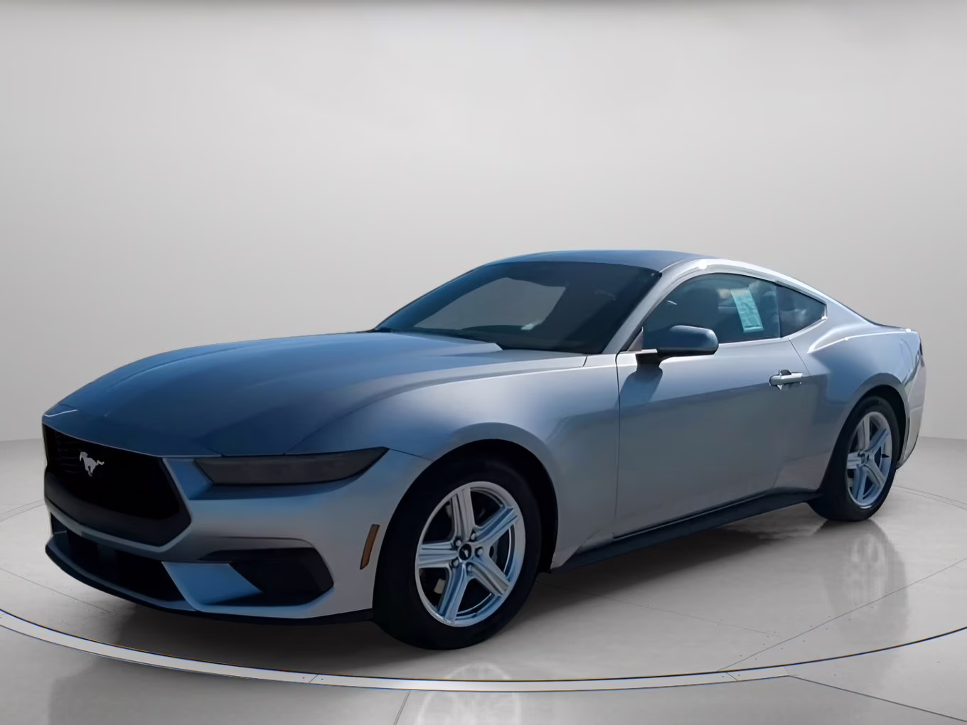 2026 Iconic Silver Metallic Ford Mustang EcoBoost RWD Coupe