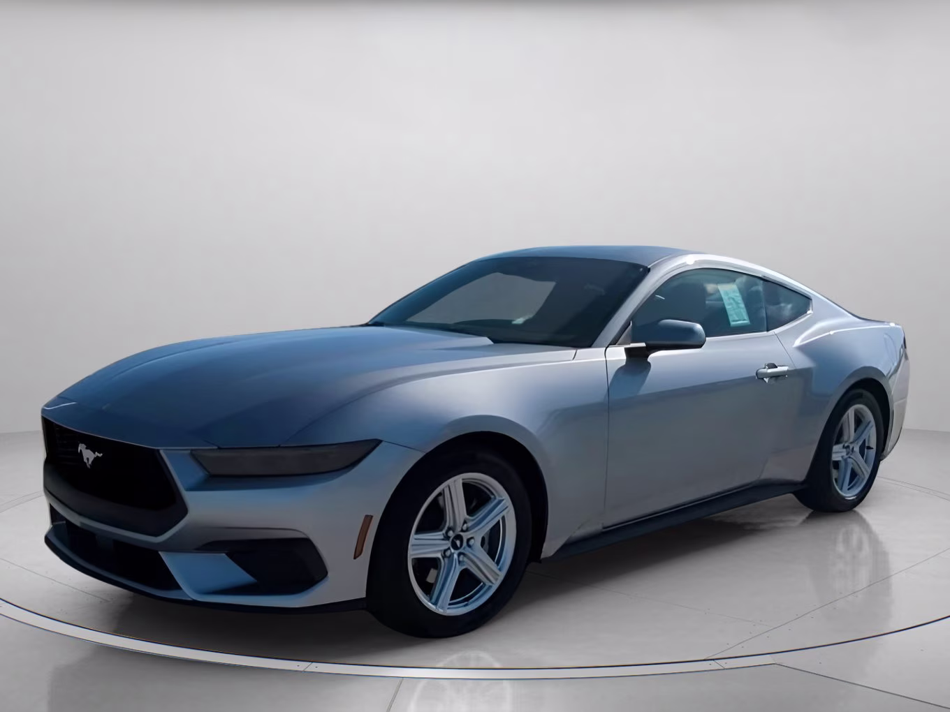 2026 Iconic Silver Metallic Ford Mustang EcoBoost RWD Coupe