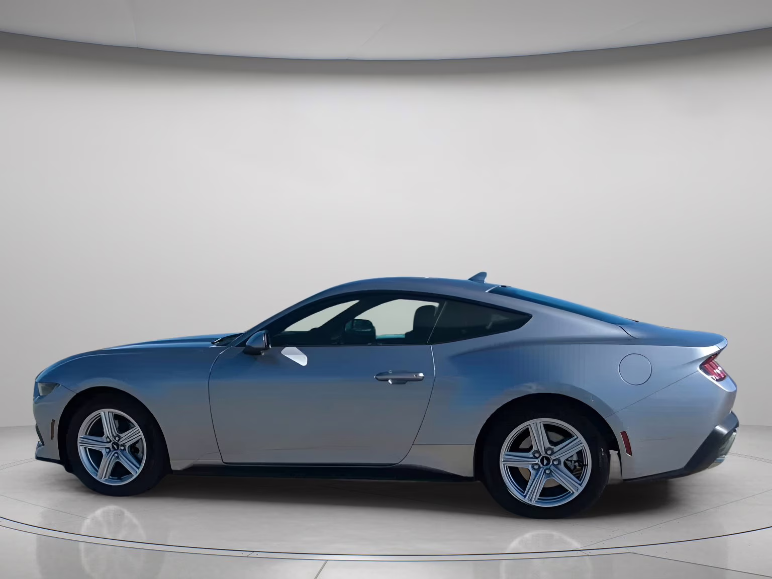 2026 Iconic Silver Metallic Ford Mustang EcoBoost RWD Coupe