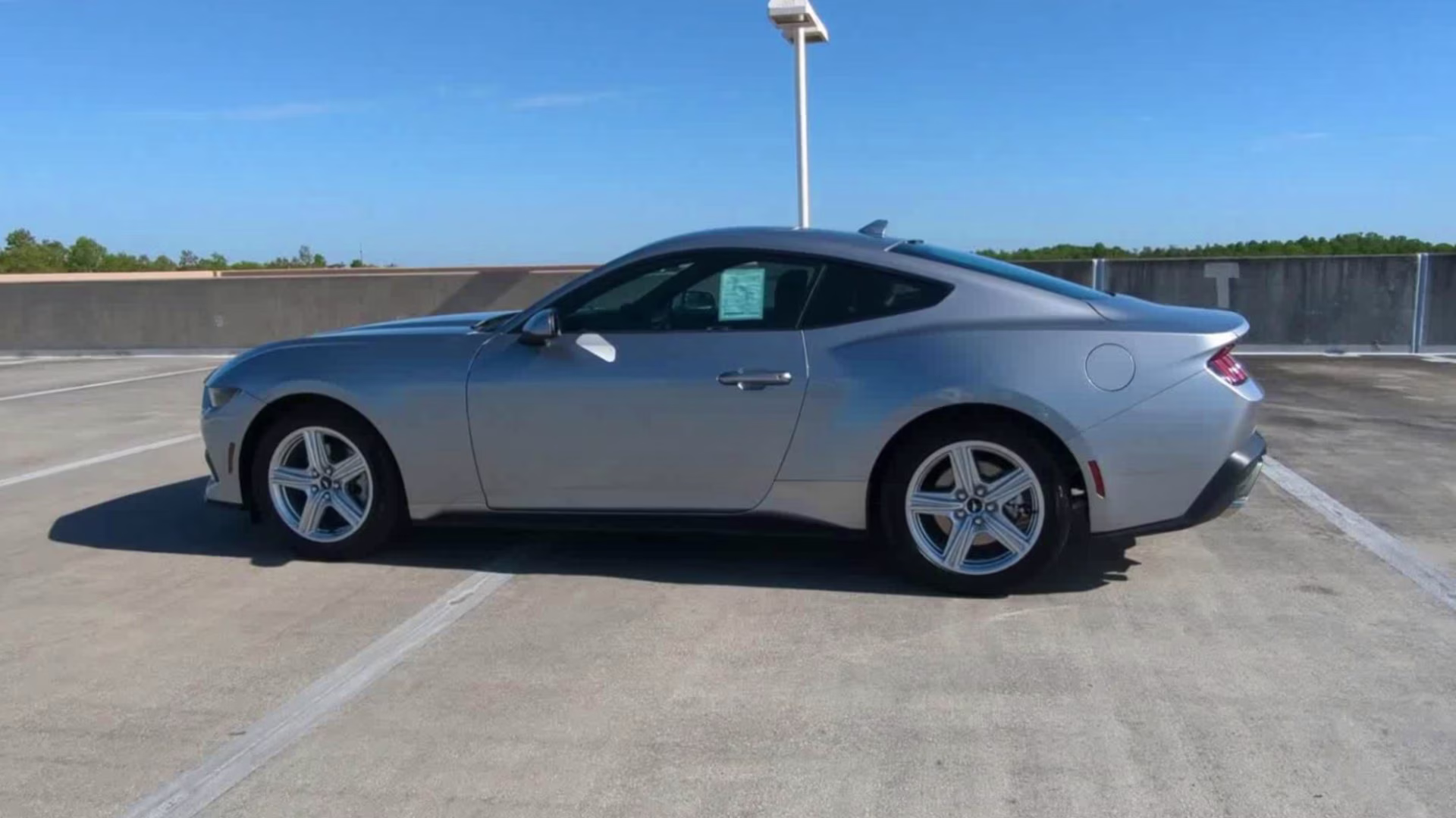 2026 Iconic Silver Metallic Ford Mustang EcoBoost RWD Coupe