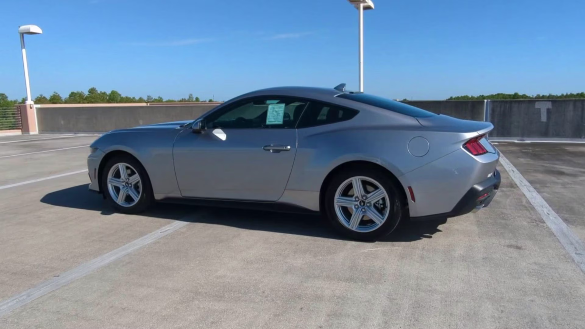 2026 Iconic Silver Metallic Ford Mustang EcoBoost RWD Coupe