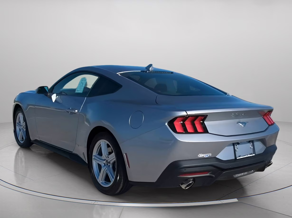 2026 Iconic Silver Metallic Ford Mustang EcoBoost RWD Coupe