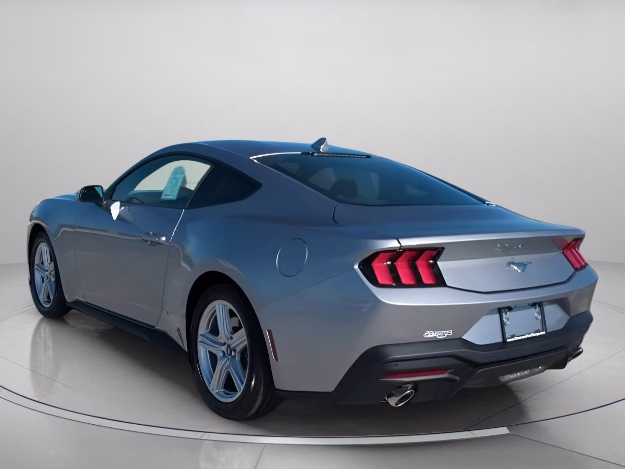 2026 Iconic Silver Metallic Ford Mustang EcoBoost RWD Coupe