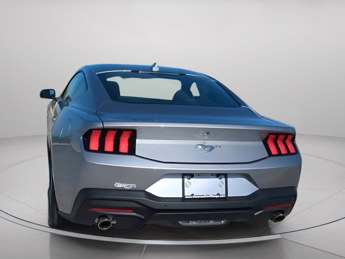 2026 Iconic Silver Metallic Ford Mustang EcoBoost RWD Coupe