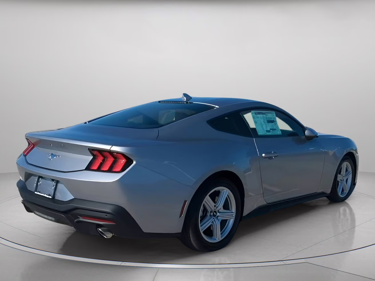2026 Iconic Silver Metallic Ford Mustang EcoBoost RWD Coupe