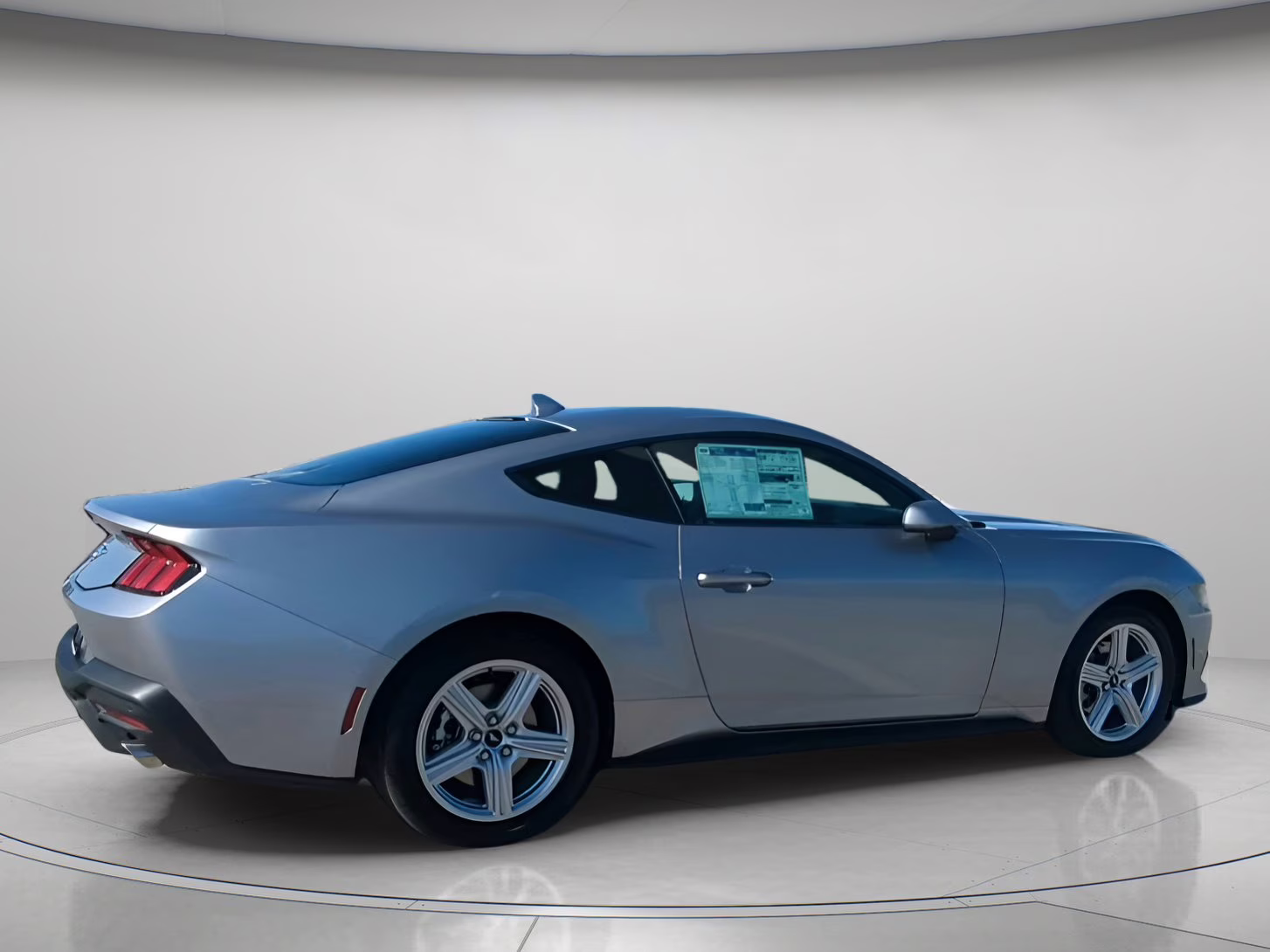 2026 Iconic Silver Metallic Ford Mustang EcoBoost RWD Coupe