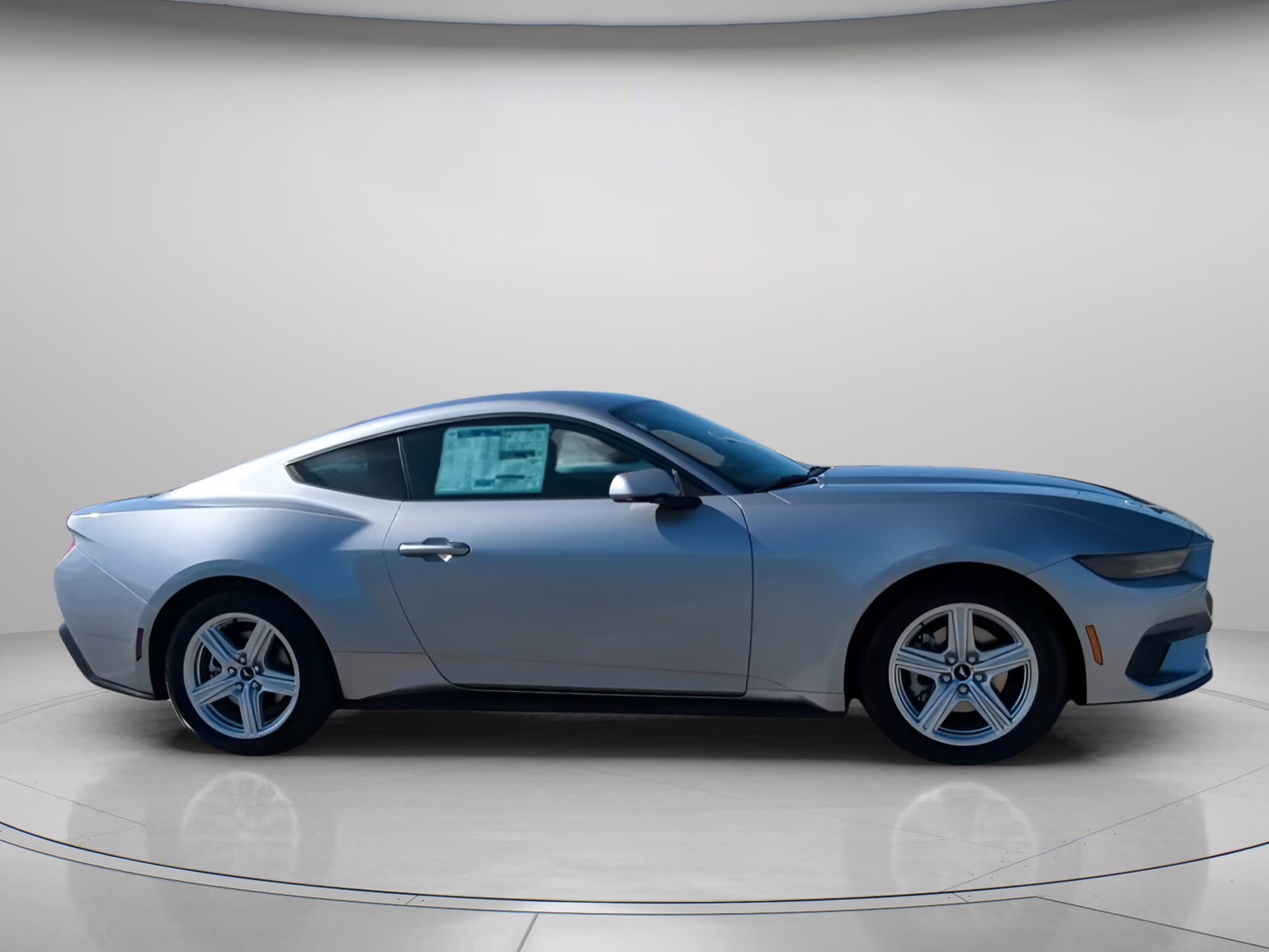 2026 Iconic Silver Metallic Ford Mustang EcoBoost RWD Coupe