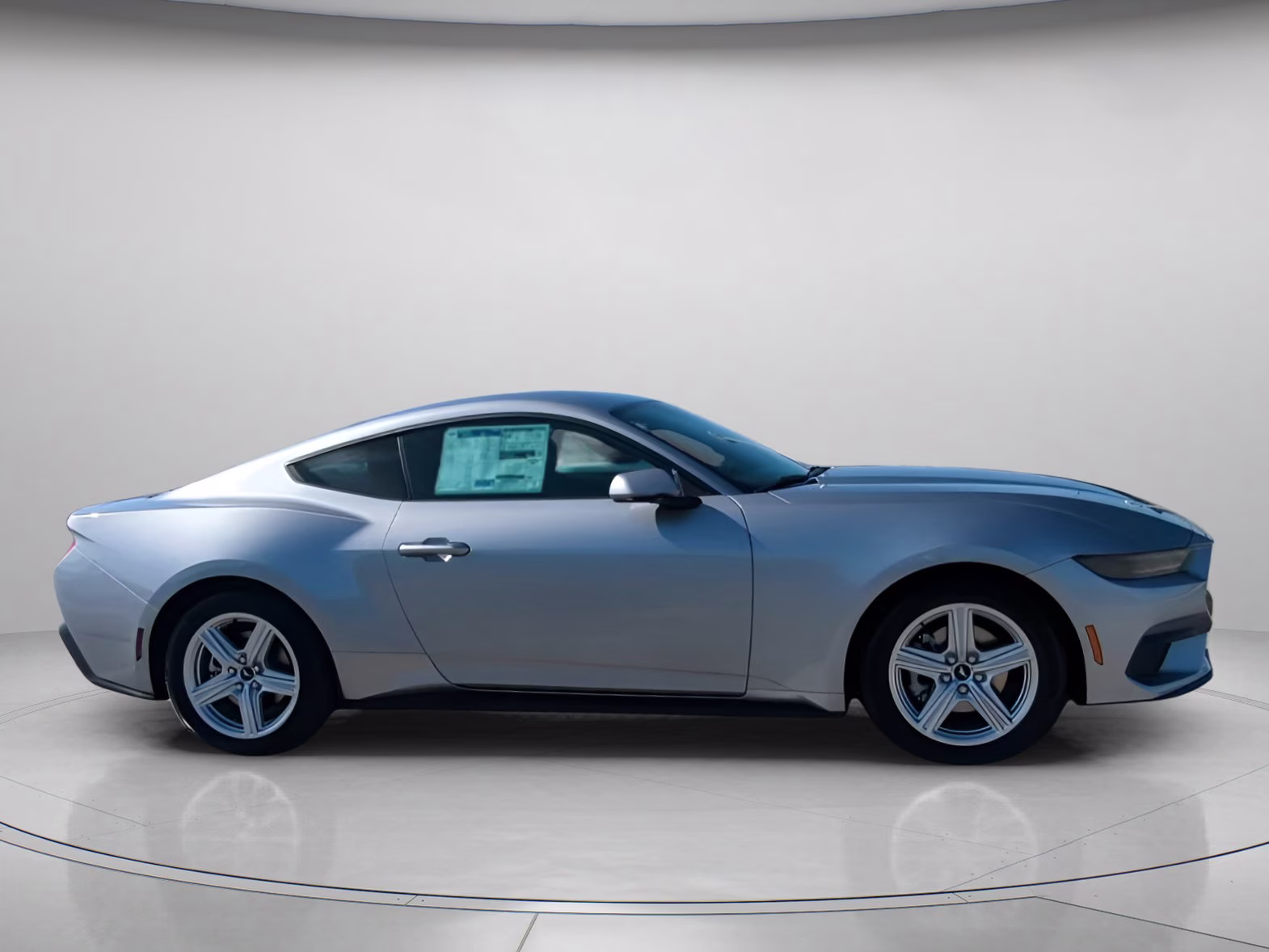 2026 Iconic Silver Metallic Ford Mustang EcoBoost RWD Coupe