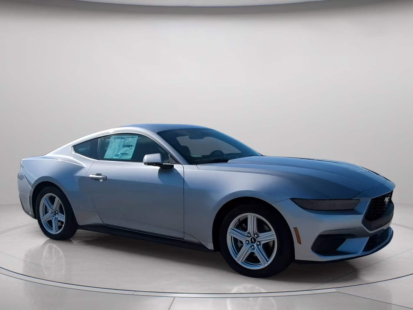 2026 Iconic Silver Metallic Ford Mustang EcoBoost RWD Coupe