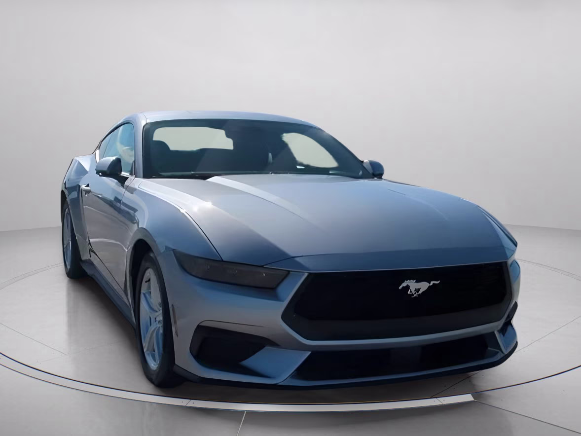 2026 Iconic Silver Metallic Ford Mustang EcoBoost RWD Coupe