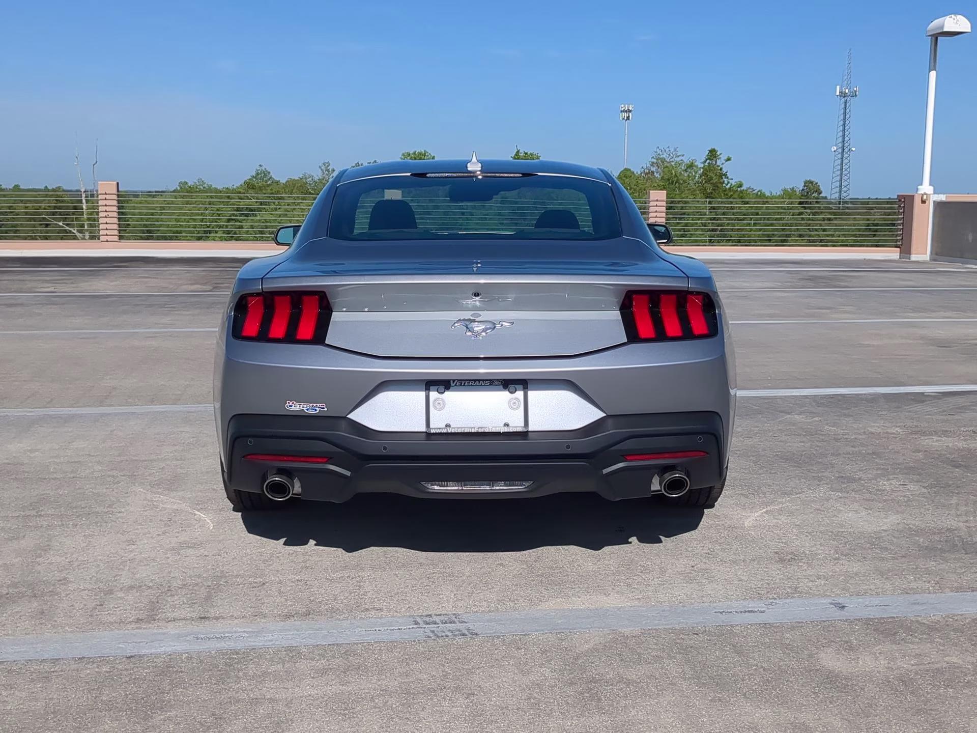 2026 Iconic Silver Metallic Ford Mustang EcoBoost RWD Coupe