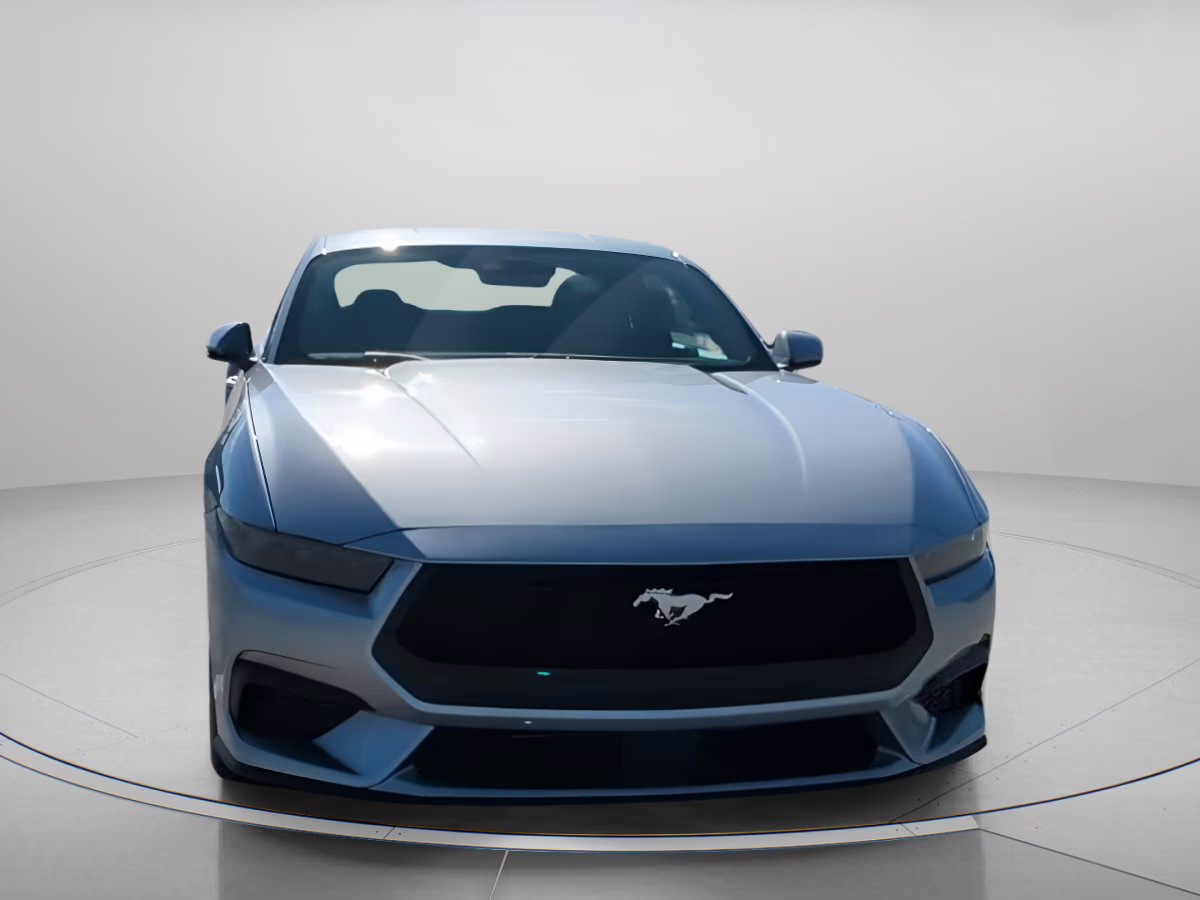 2026 Iconic Silver Metallic Ford Mustang EcoBoost RWD Coupe