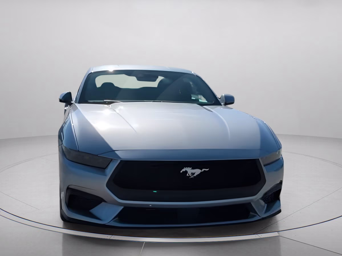 2026 Iconic Silver Metallic Ford Mustang EcoBoost RWD Coupe