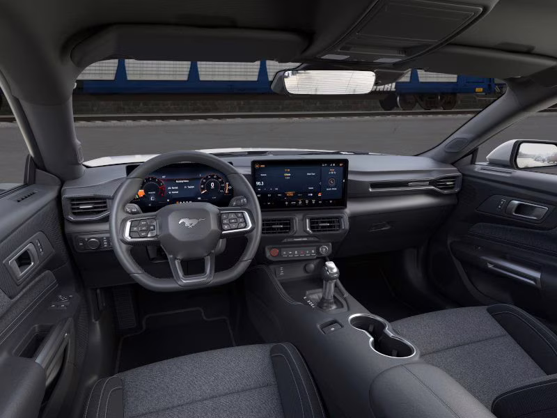 2026 Iconic Silver Metallic Ford Mustang EcoBoost RWD Coupe