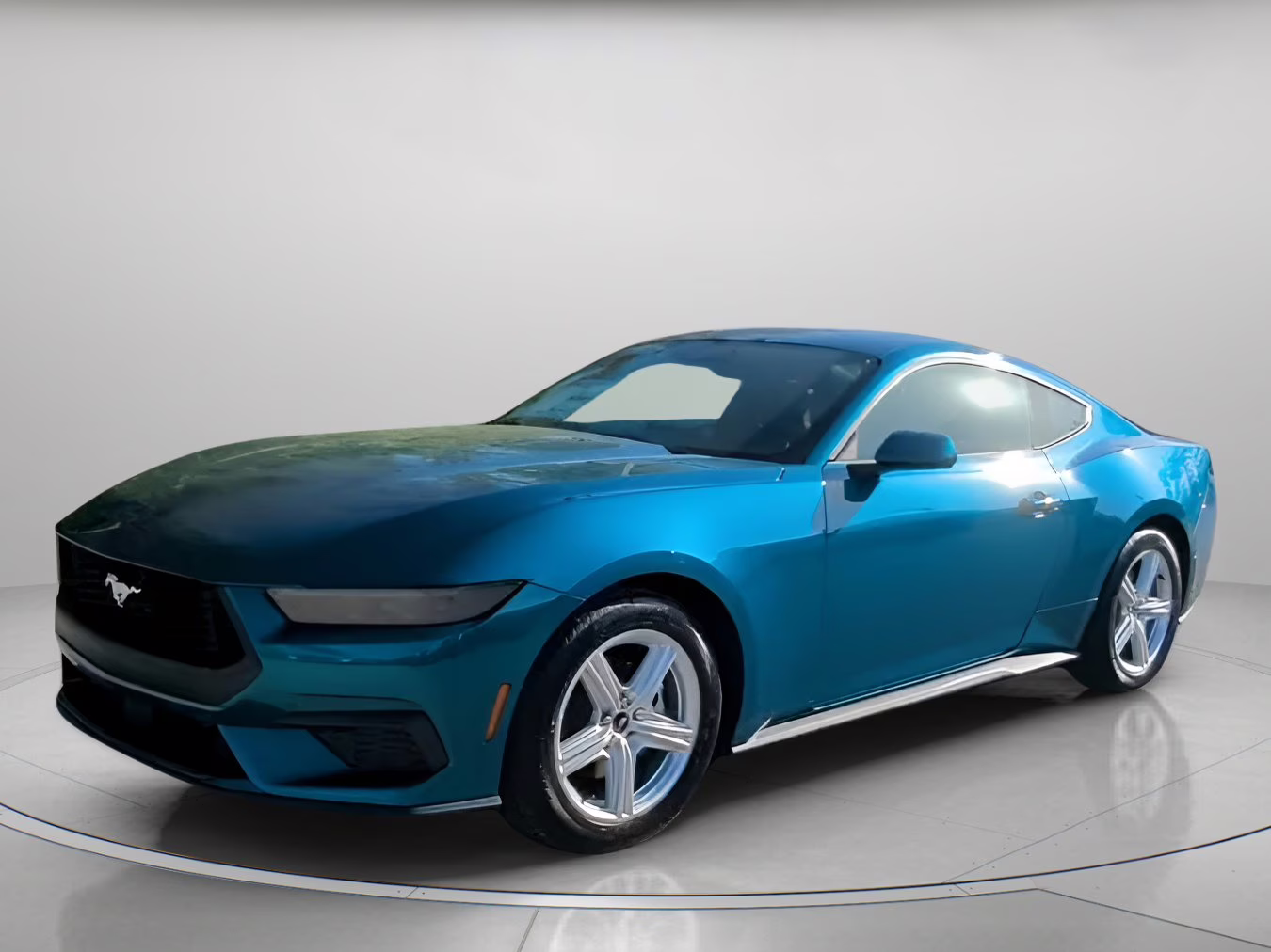 2026 Adriatic Blue Metallic Ford Mustang EcoBoost RWD Coupe