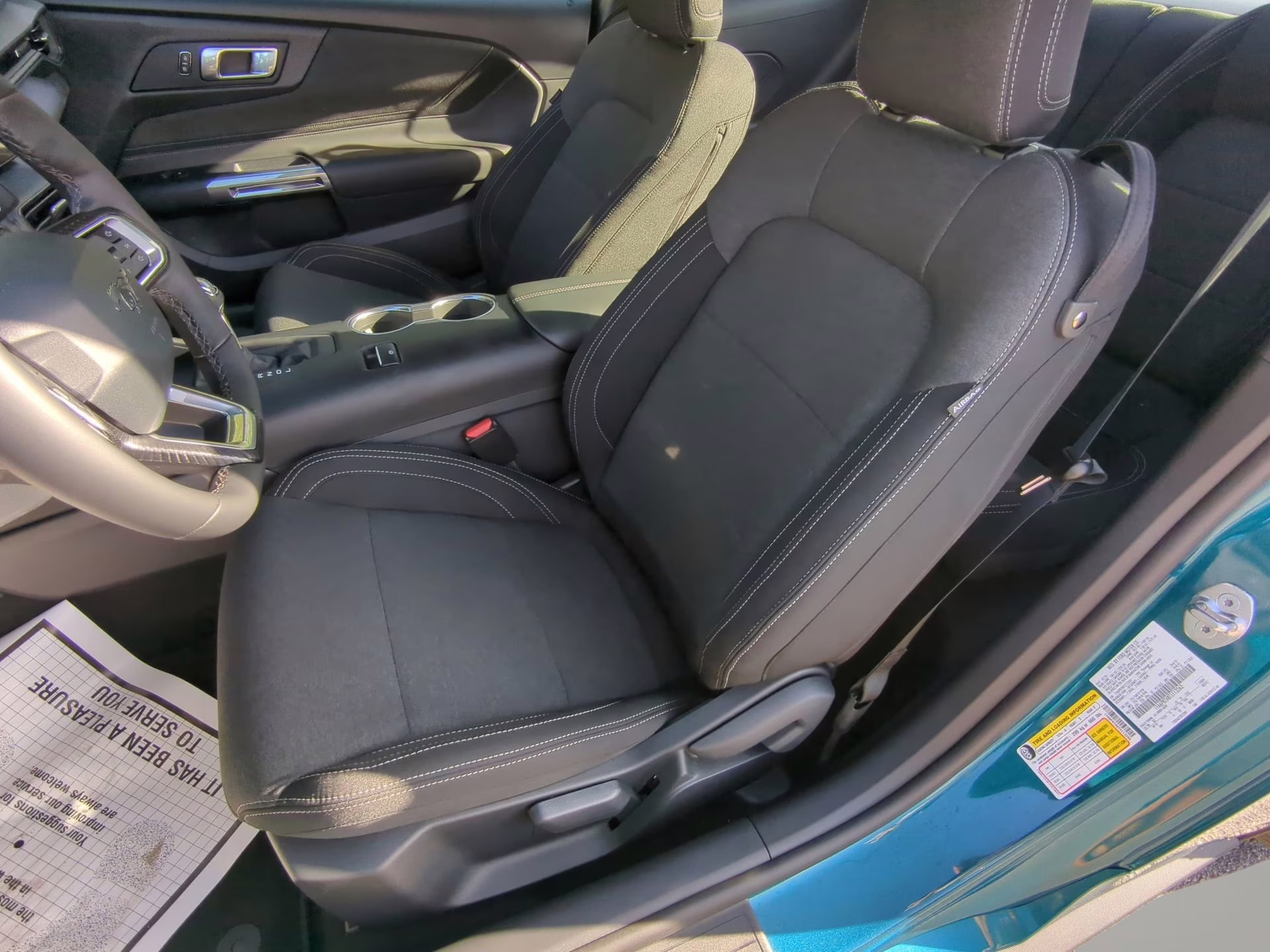 2026 Adriatic Blue Metallic Ford Mustang EcoBoost RWD Coupe