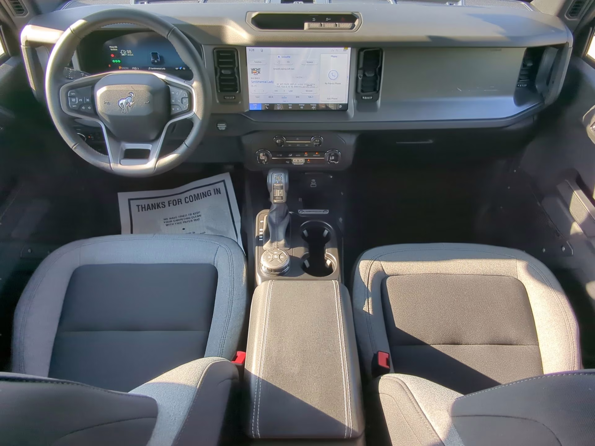 2026 Shadow Black Ford Bronco Big Bend 4X4 Convertible