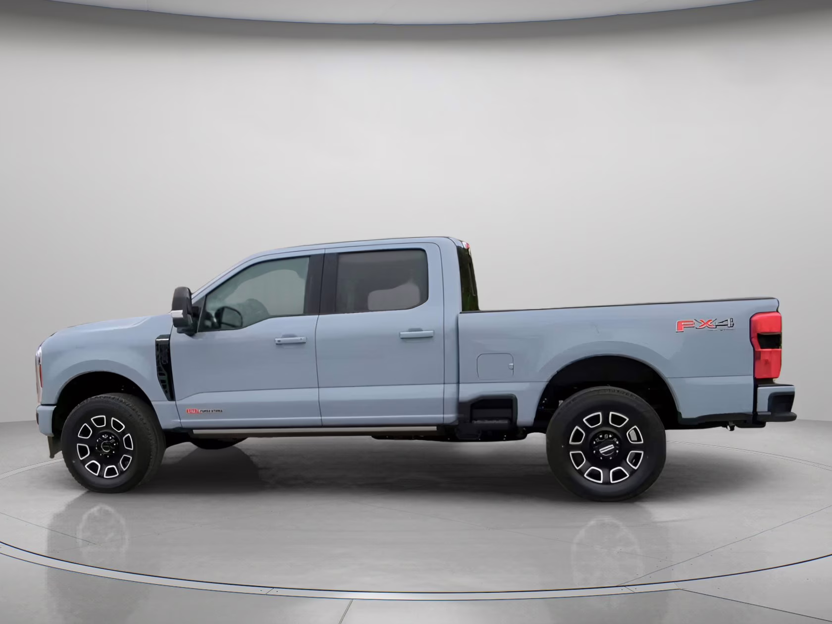 2026 Glacier Gray Metallic Tricoat Ford Super Duty F-350 SRW Platinum Crew Cab Pickup 4X4 Truck