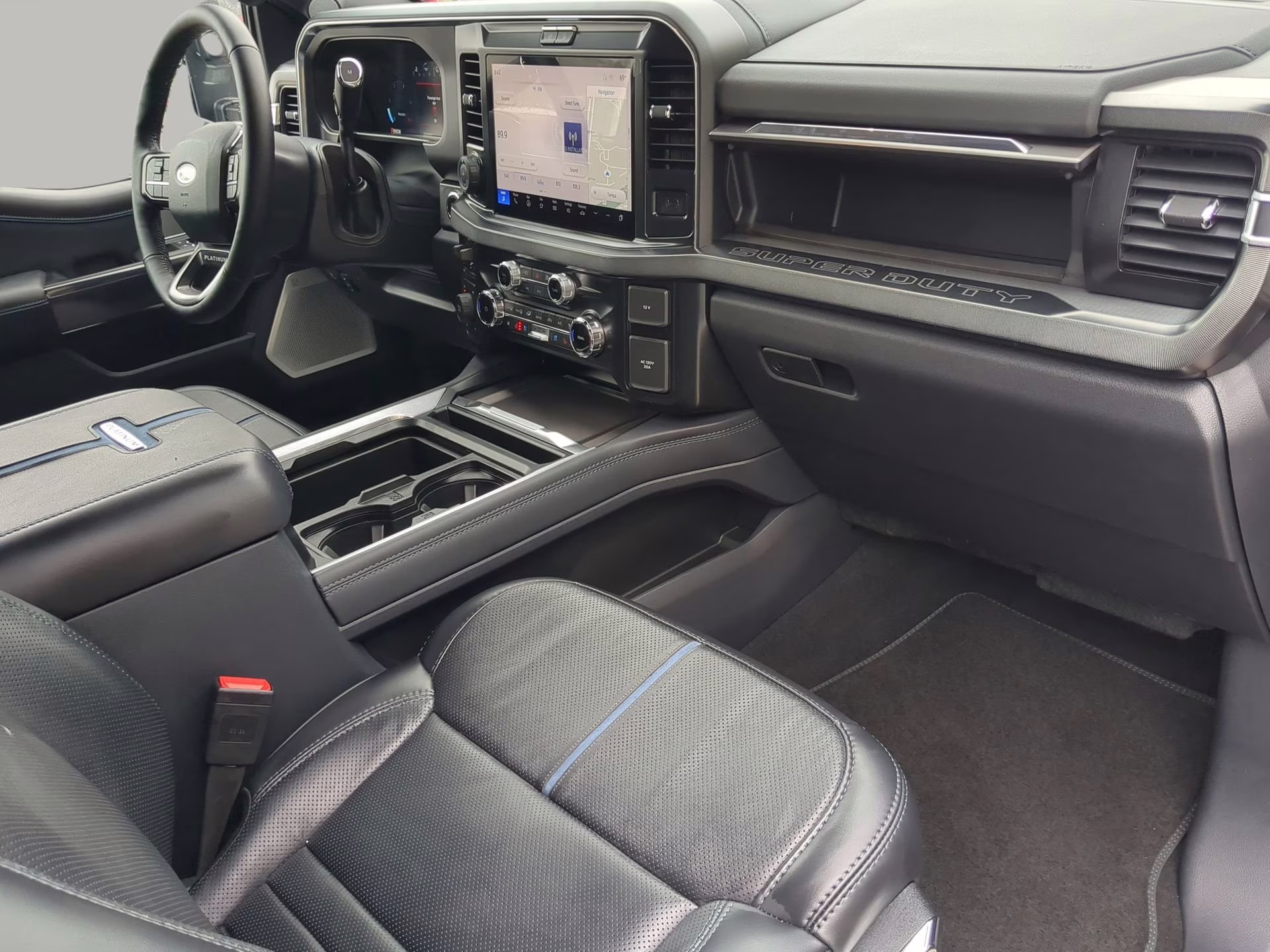 2026 Glacier Gray Metallic Tricoat Ford Super Duty F-350 SRW Platinum Crew Cab Pickup 4X4 Truck