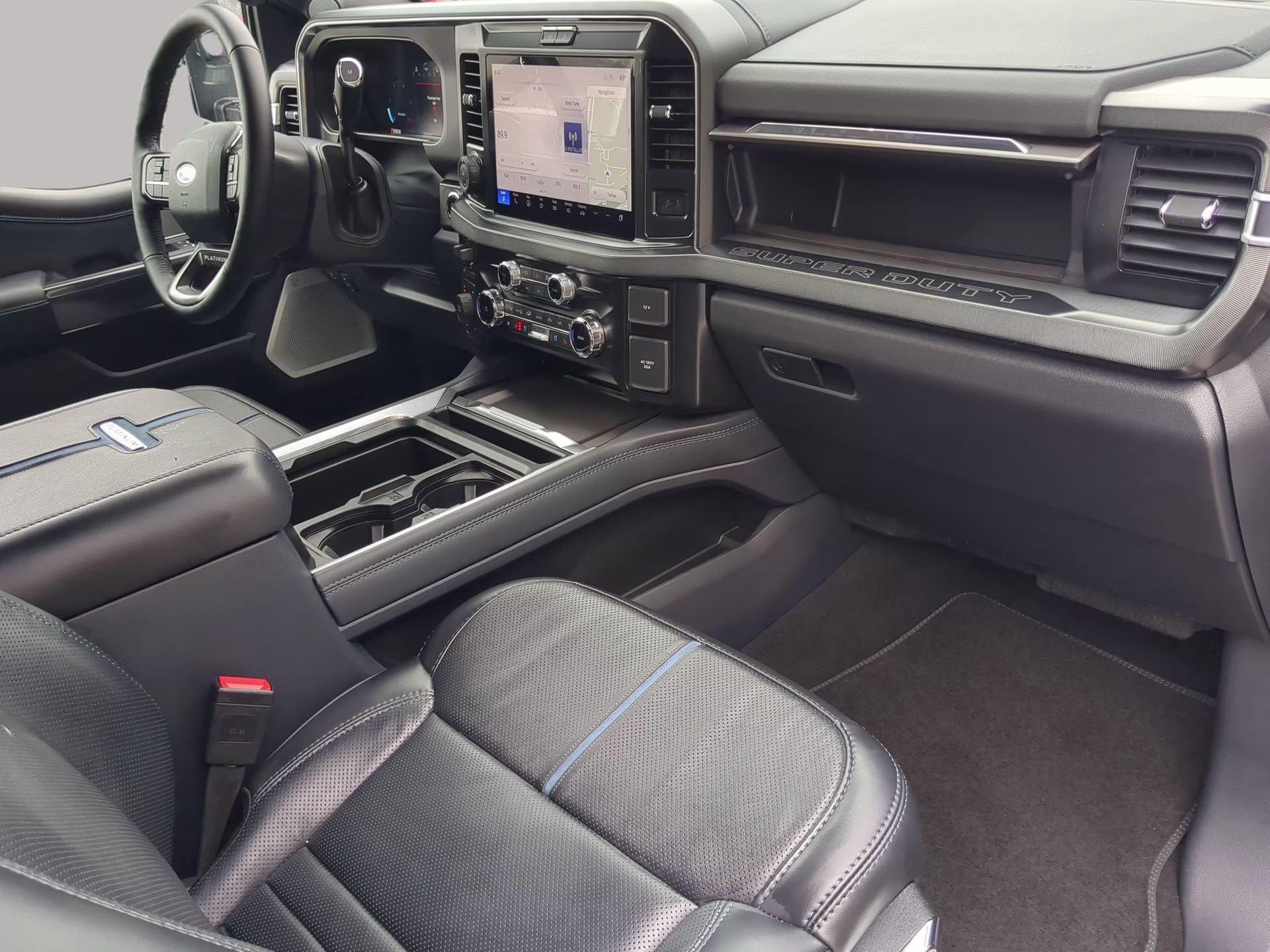 2026 Glacier Gray Metallic Tricoat Ford Super Duty F-350 SRW Platinum Crew Cab Pickup 4X4 Truck