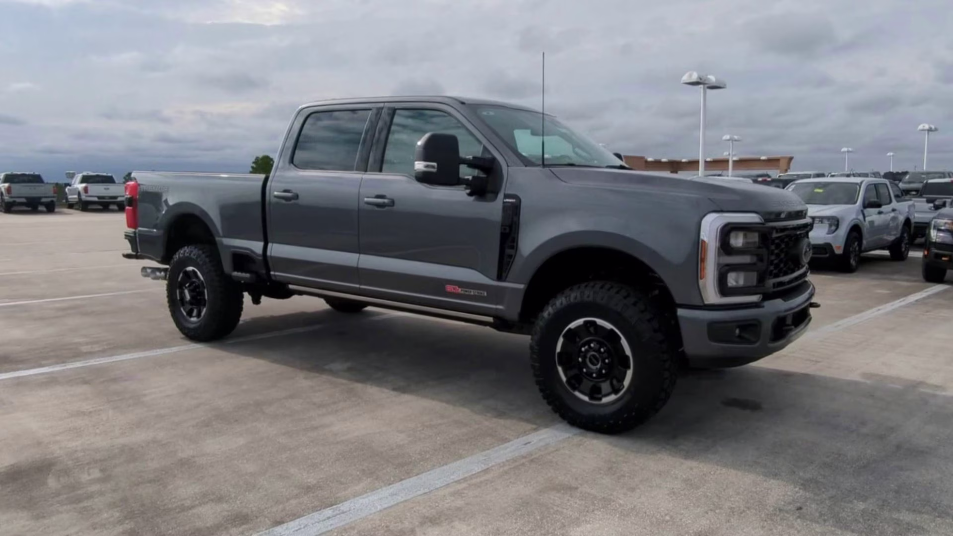 2026 Carbonized Gray Metallic Ford Super Duty F-350 SRW LARIAT Crew Cab Pickup 4X4 Truck