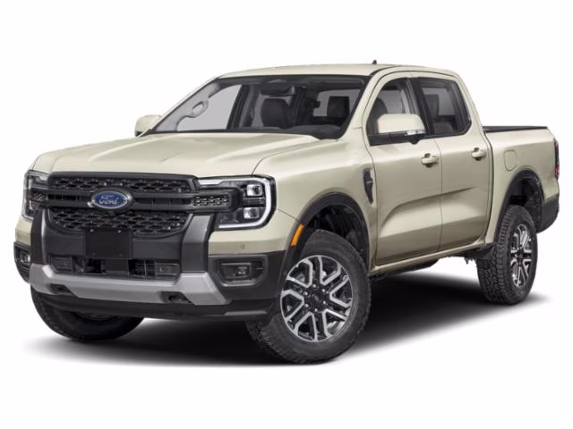 2026 Desert Sand Ford Ranger LARIAT Crew Cab Pickup RWD Truck