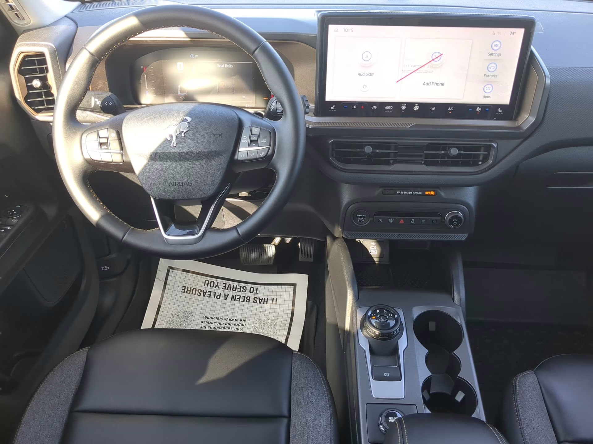 2026 Oxford White Ford Bronco Sport Big Bend 4X4 SUV