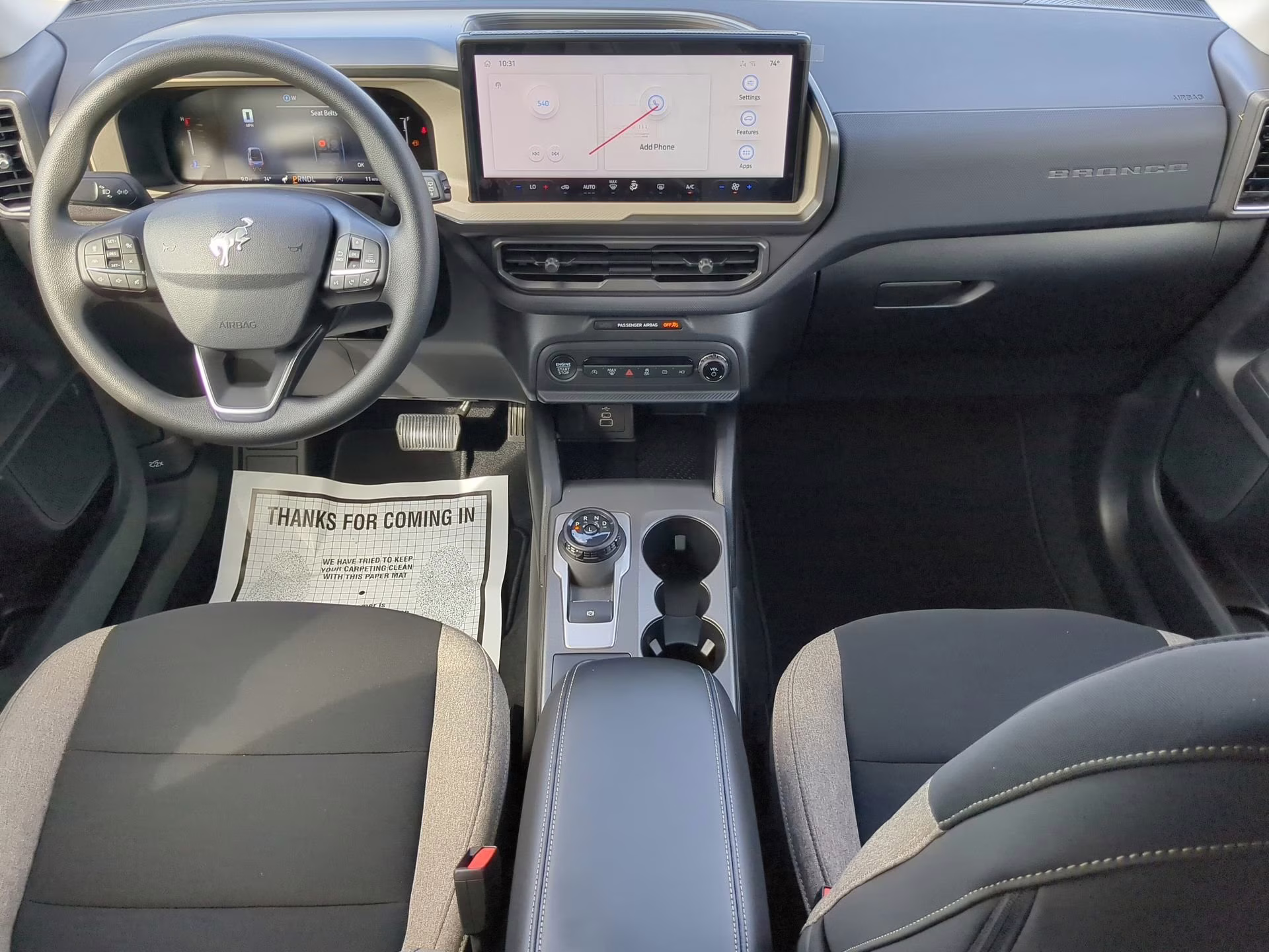 2026 Carbonized Gray Metallic Ford Bronco Sport Big Bend 4X4 SUV