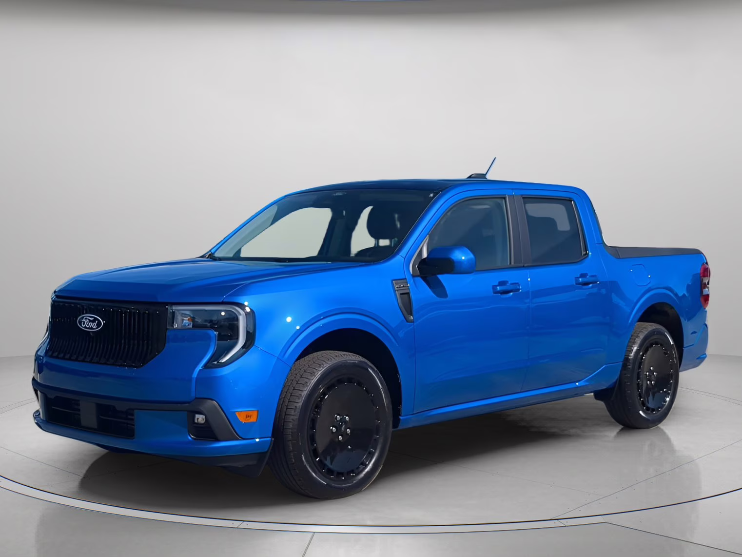 2026 Velocity Blue Ford Maverick Lobo Standard Crew Cab Pickup AWD Truck