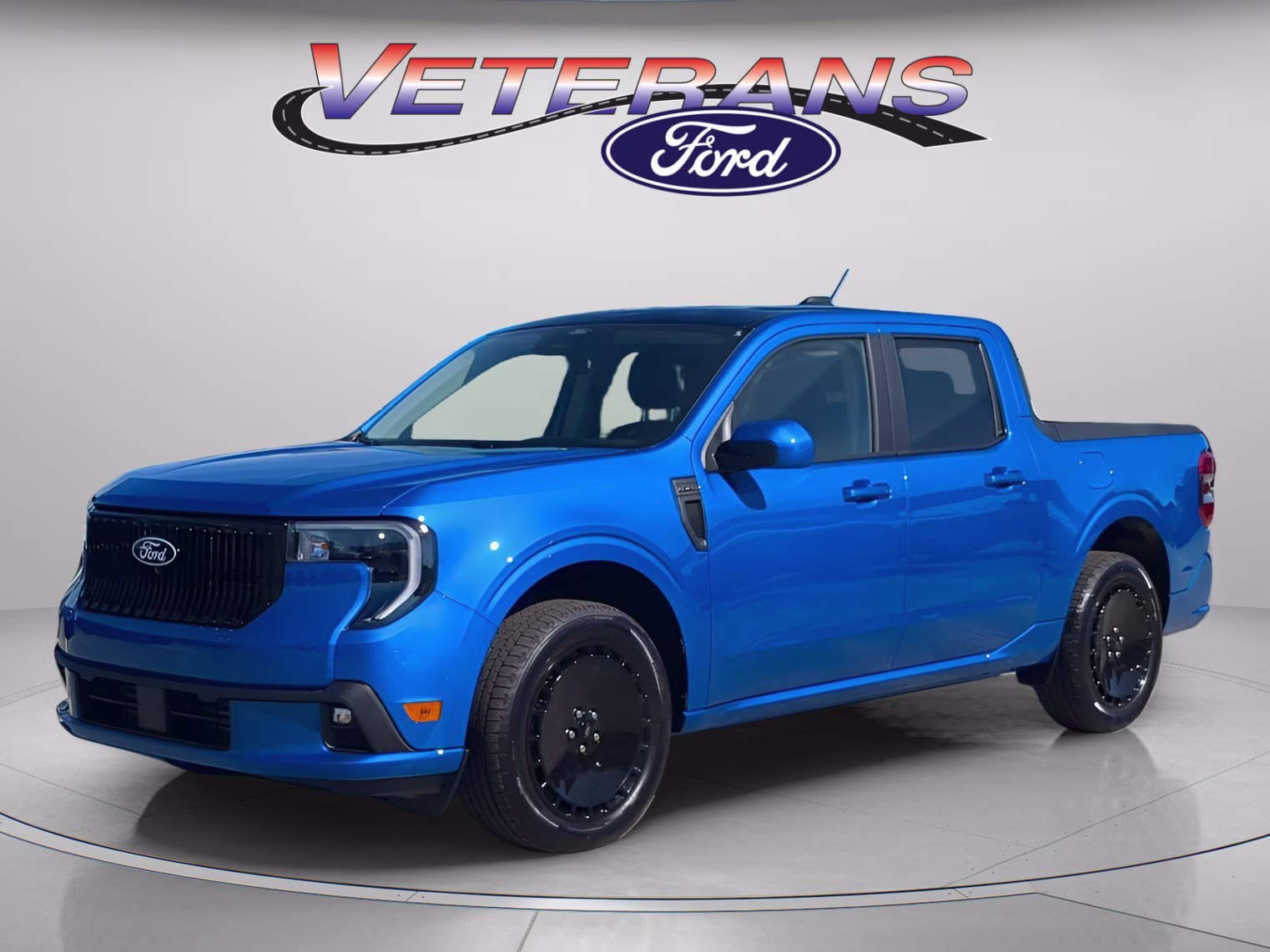 2026 Velocity Blue Ford Maverick Lobo Standard Crew Cab Pickup AWD Truck