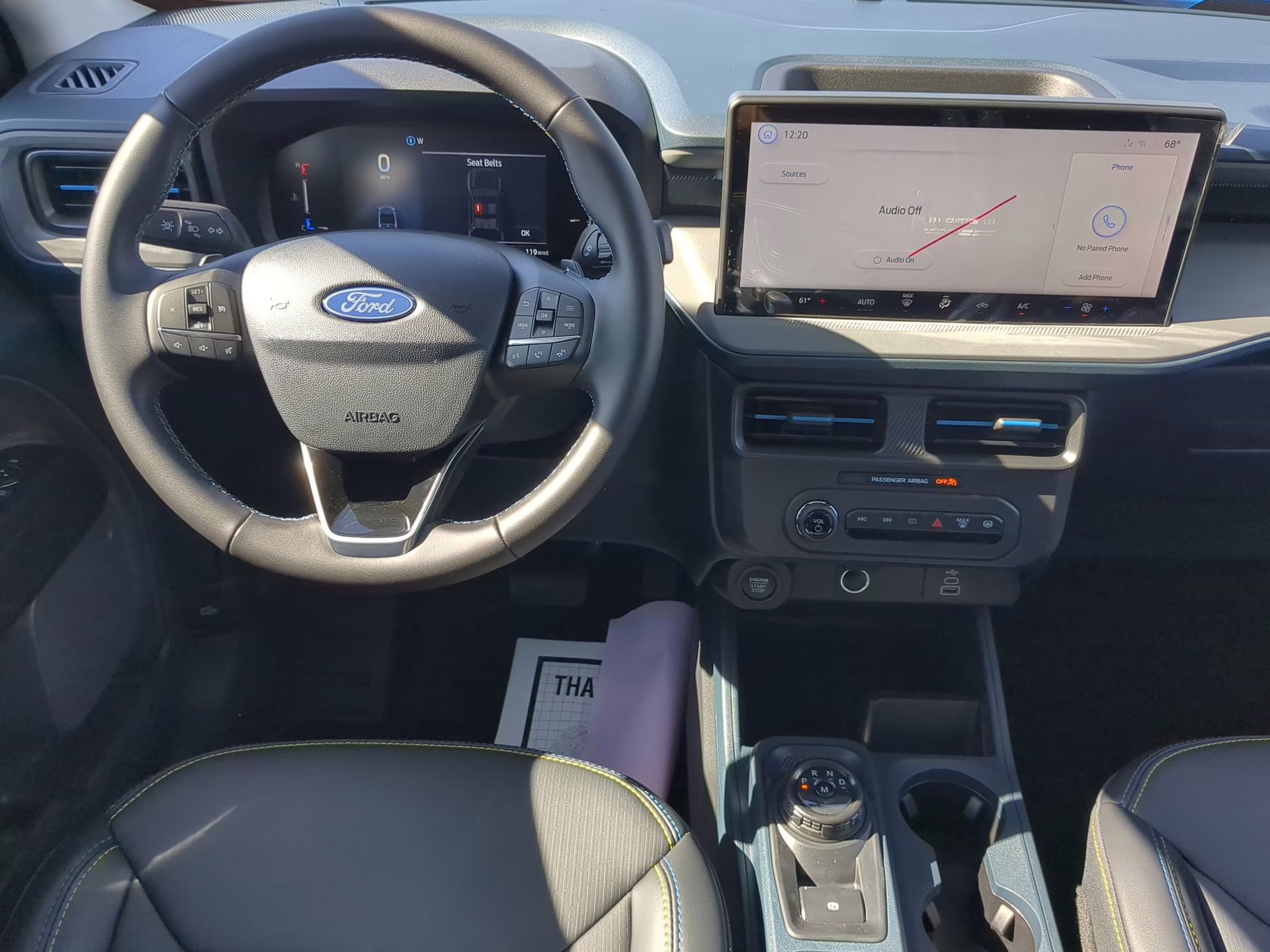 2026 Velocity Blue Ford Maverick Lobo Standard Crew Cab Pickup AWD Truck