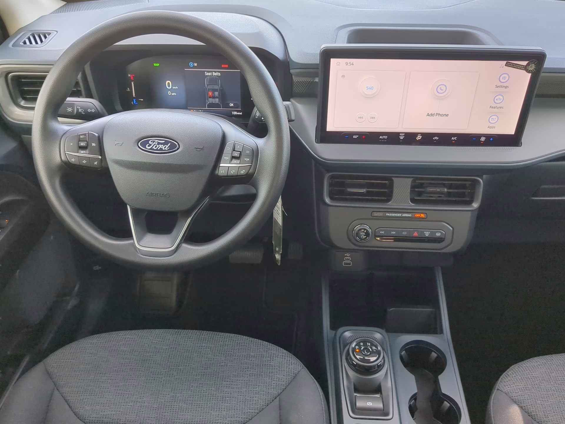 2026 Velocity Blue Ford Maverick XL Crew Cab Pickup FWD Truck