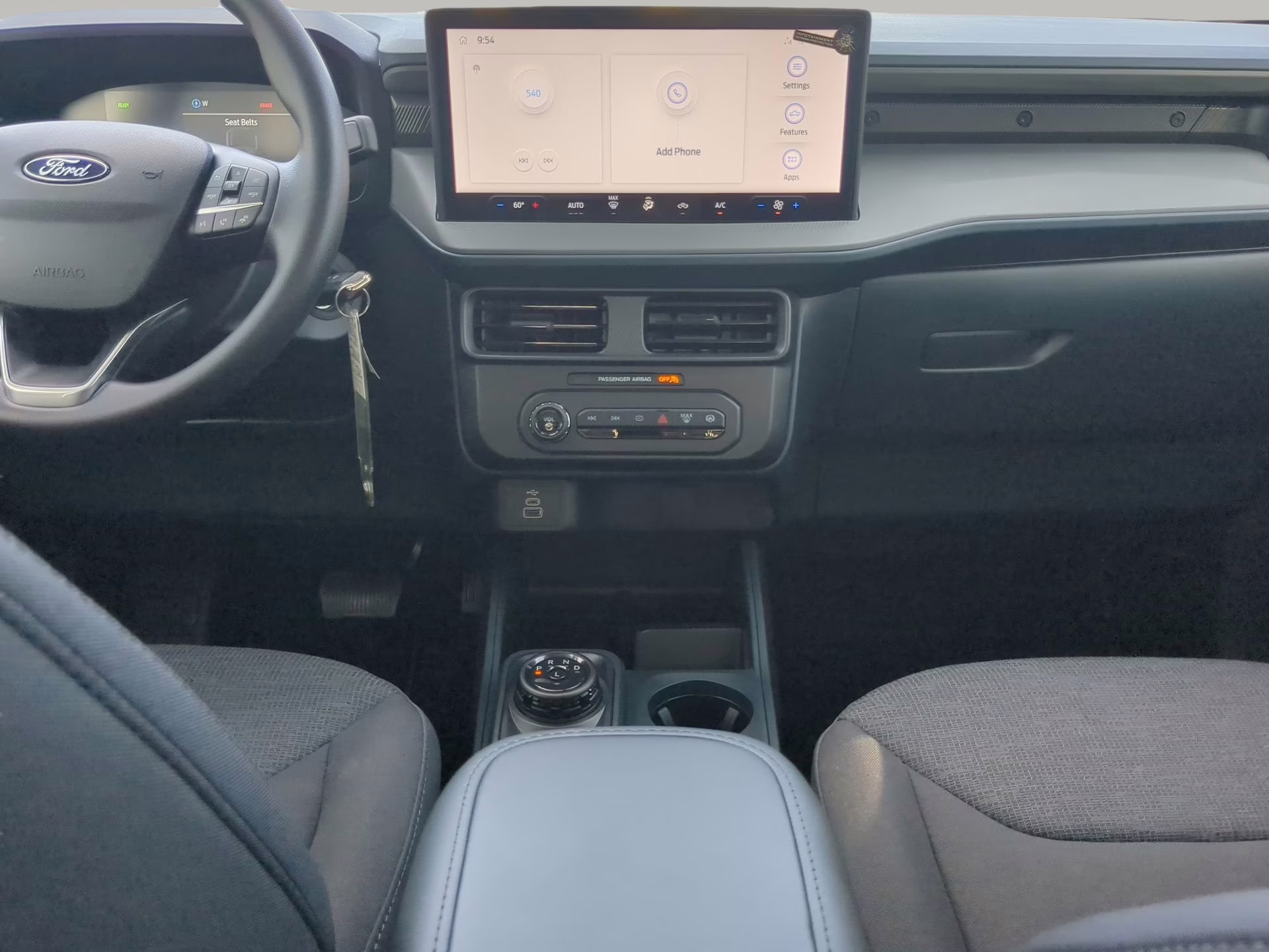 2026 Velocity Blue Ford Maverick XL Crew Cab Pickup FWD Truck