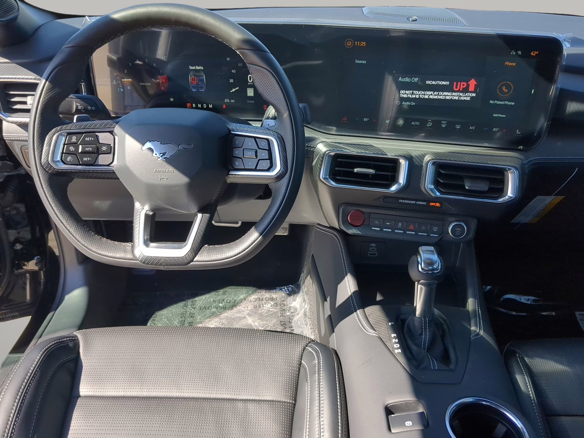 2026 Shadow Black Ford Mustang GT Premium RWD Coupe