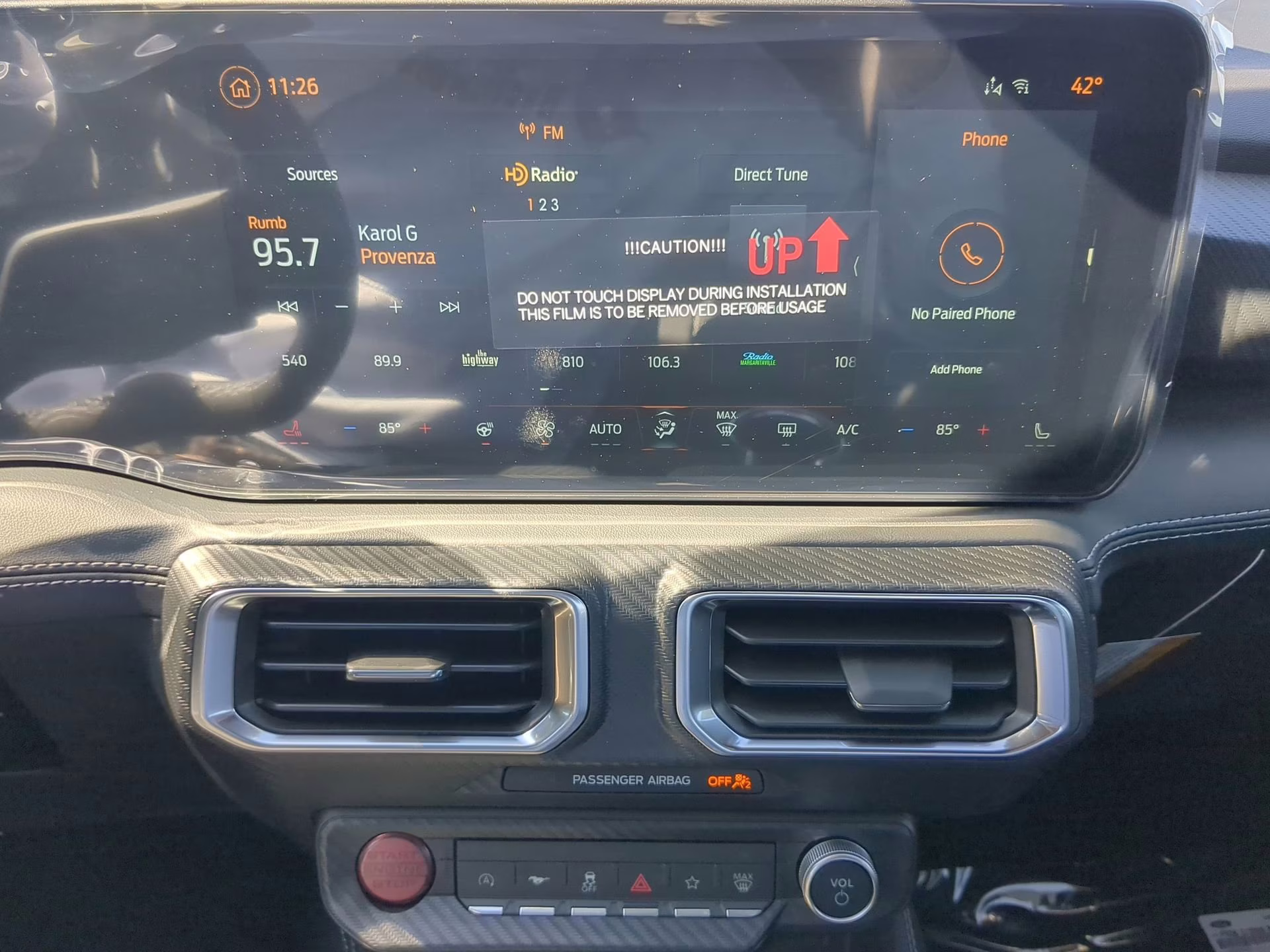 2026 Shadow Black Ford Mustang GT Premium RWD Coupe