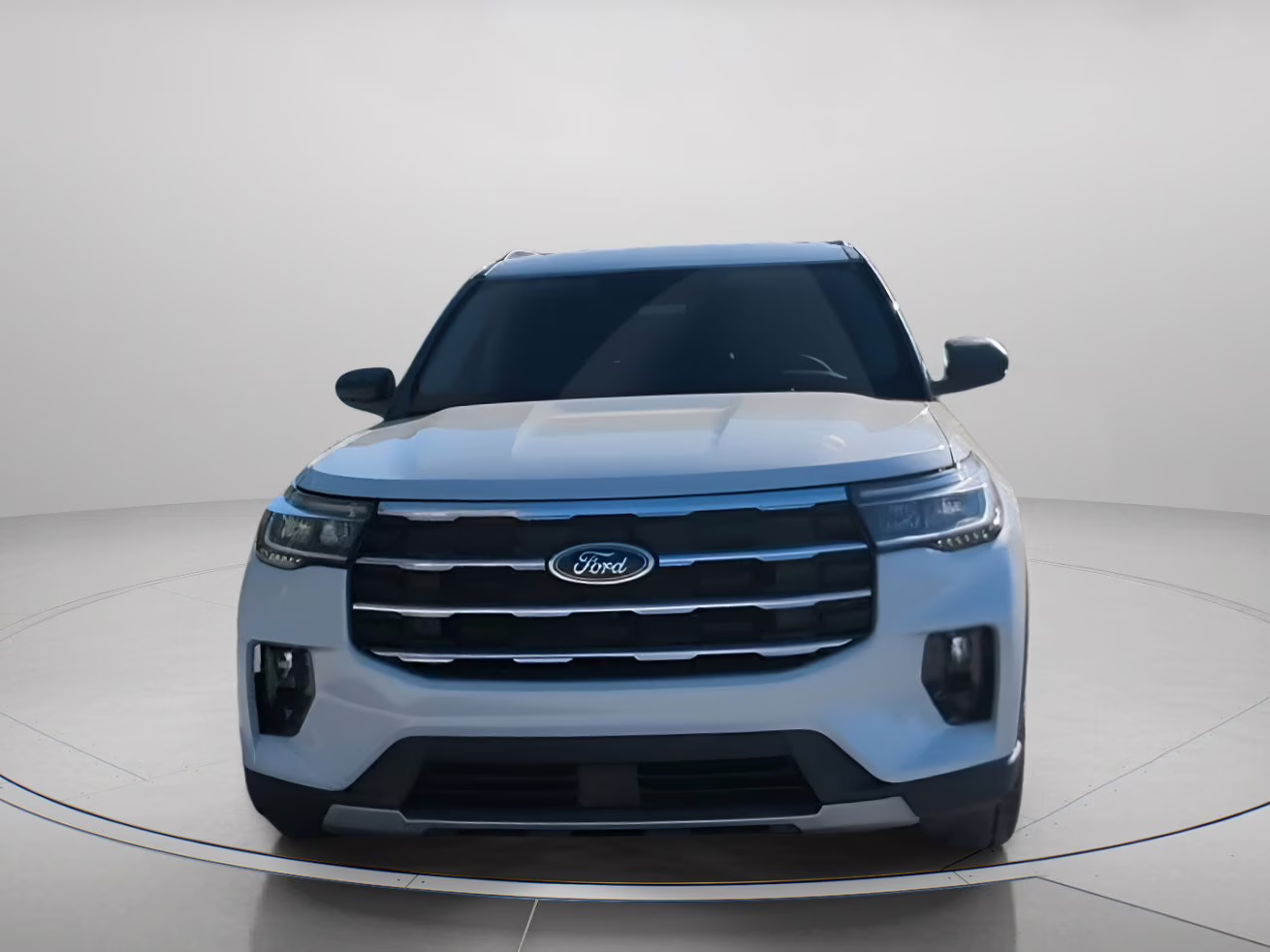 2026 Space White Metallic Ford Explorer Active RWD SUV