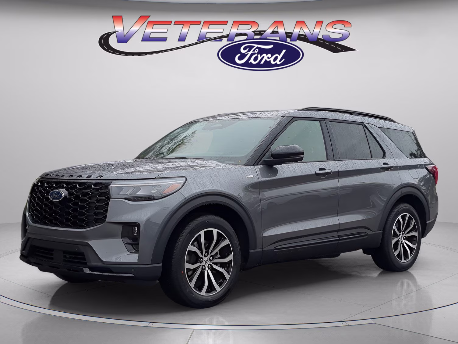 2026 Carbonized Gray Metallic Ford Explorer ST-Line RWD SUV