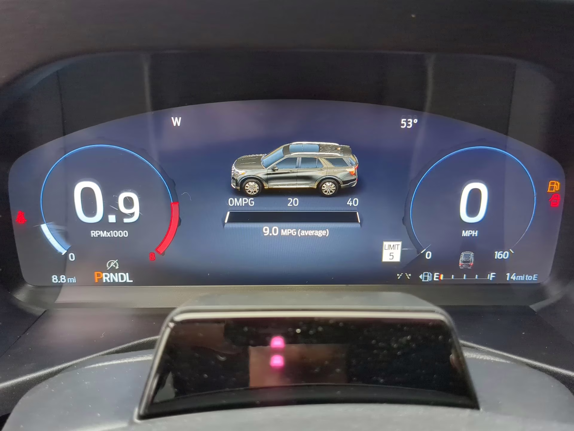 2026 Carbonized Gray Metallic Ford Explorer ST-Line RWD SUV