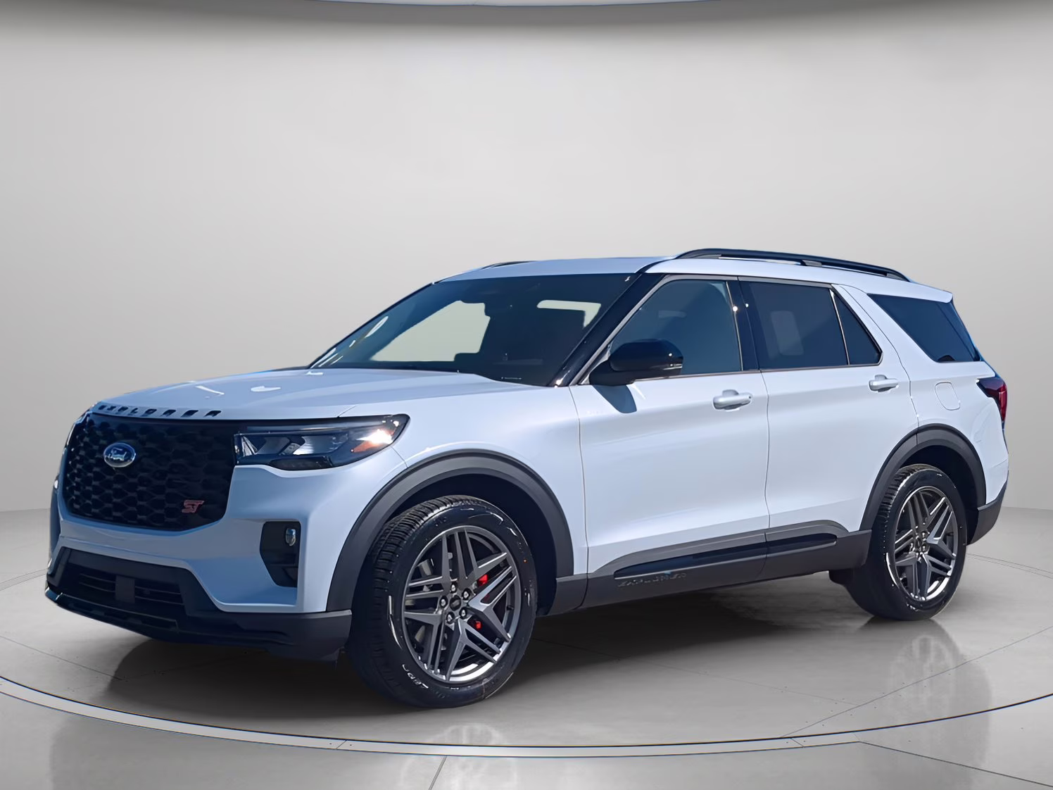 2026 Space White Metallic Ford Explorer ST 4X4 SUV