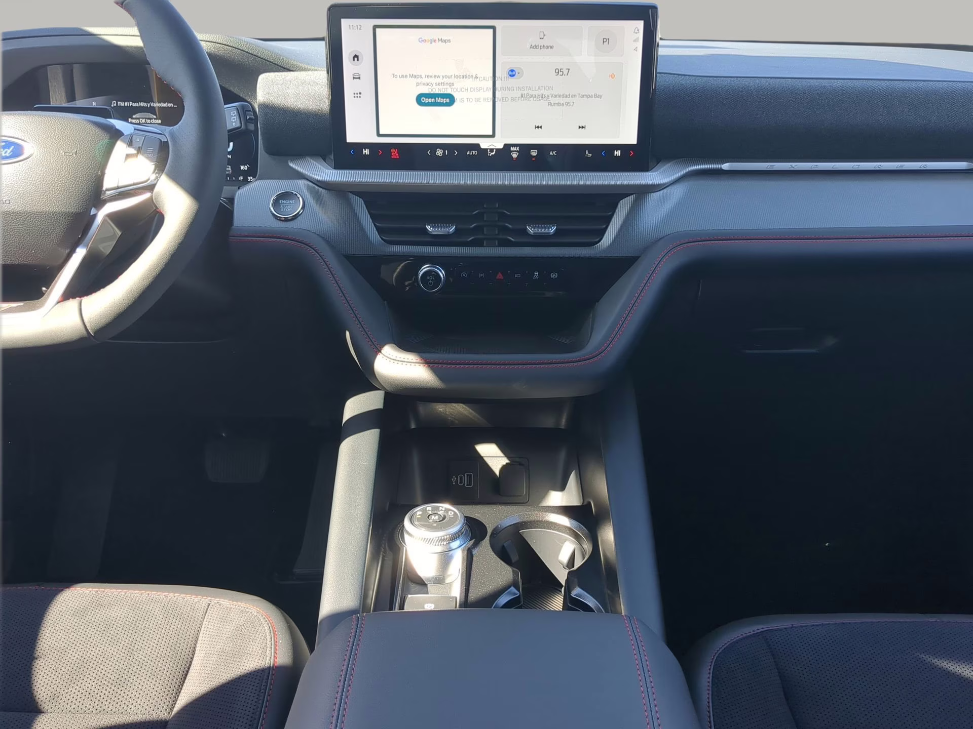 2026 Space White Metallic Ford Explorer ST 4X4 SUV