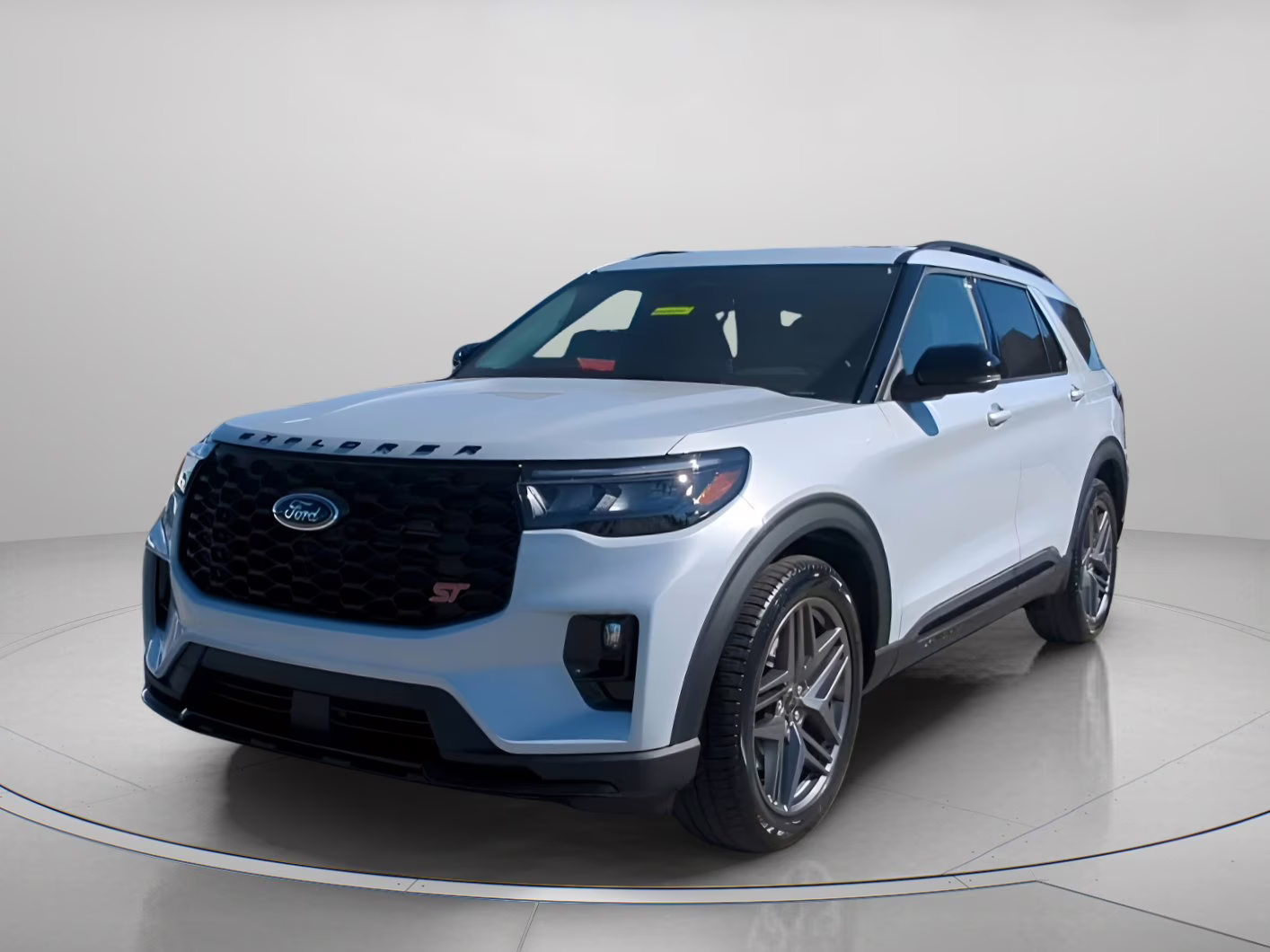 2026 Space White Metallic Ford Explorer ST 4X4 SUV