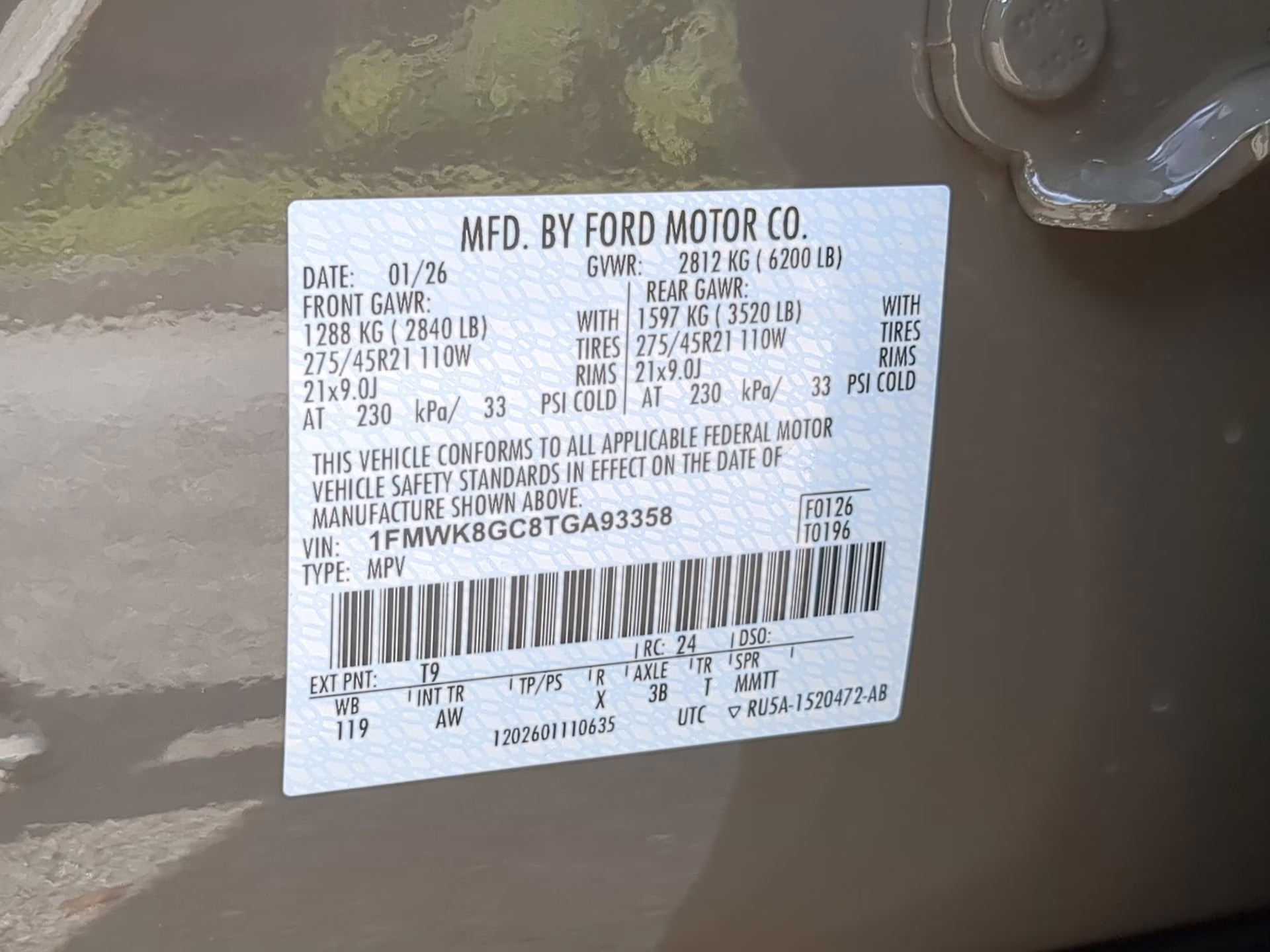 2026 Marsh Gray Ford Explorer ST 4X4 SUV