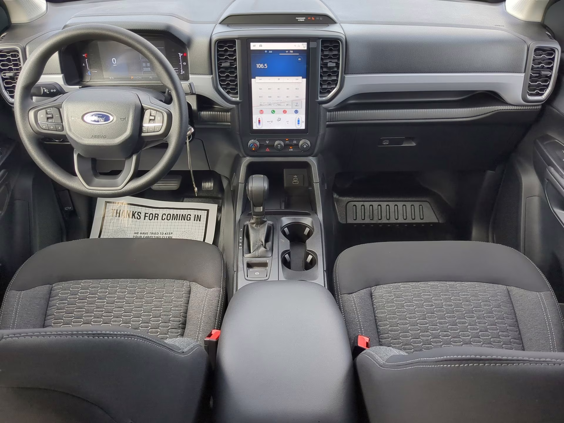 2026 Oxford White Ford Ranger XL Crew Cab Pickup 4X4 Truck